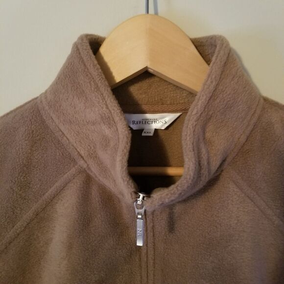 𝅺northern Reflections Sweater Vest Zippered Fleece Size XXL - Picture 2 of 6
